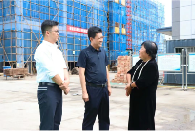 范楷实地督导在建重点工程 强调加压奋进推动项目早投产早见效 助力农产品销售
